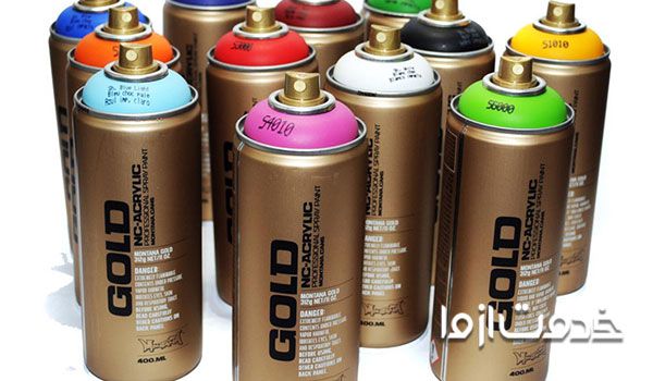 رنگ کردن وسایل چوبی با اسپری